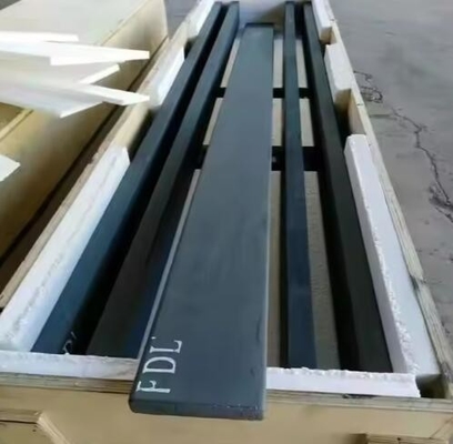 Tubos quadrados de carburo de silício de alta temperatura RBSIC rolos forno mobília Sisic Sic Beam