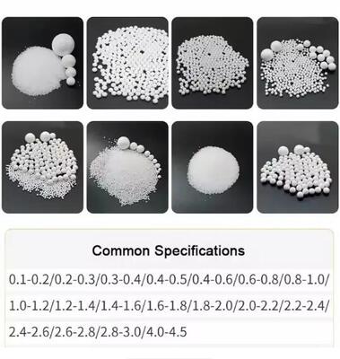5-10mm Zirconia Alumina Ceramic Grinding Balls Beads For Industrial Ball Milling Welding Cutting High Wear-Resistance 2000MPa