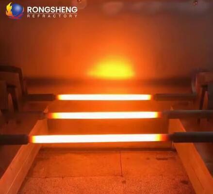 China Fabricante Rod de aquecimento de carburo de silício Sic Elementos de aquecimento de fornos elétricos utilizados em fornos de alta temperatura