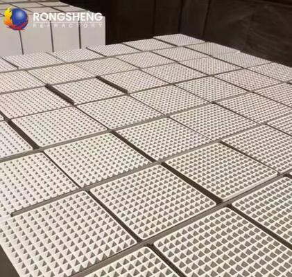 Regenerador de Cerâmica em Favos de Mel de Alumina Cordierita Mullita Coríndon de Alto Desempenho Rongsheng para Forno de Aquecimento Regenerativo