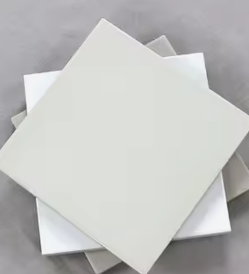 Circônio Al2O3 Placa Cerâmica Quadrada Forno de Alta Temperatura Aplicação Industrial Corte Personalizado Curvatura Processamento RongSheng