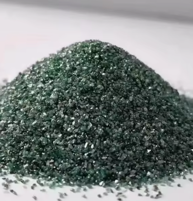 RONGSHENG de alta pureza em pó de carburo de silício verde Grão Abrasivo 240# 360# F1200 Cerâmica refratária de alta resistência 1900