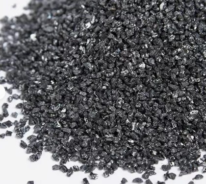 Pó de esmeralda de carburo de silício preto de alta qualidade 97-99% de pureza Sic Abrasivo Refractário de polimento de carburo de silício