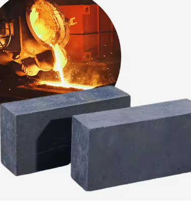 O nitreto de silicone de alta temperatura do tijolo refratário de SiC ligou tijolos do carboneto de silicone para o forro da estufa do alto-forno