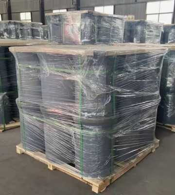 Fornecimento de fábrica Grande Sic Crucible 50kg 350kg Pot Carbide de Silício Sagger Carbide de Silício Crucible Para derreter ferro fundido