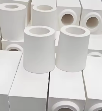 Tijolos de fogo resistentes de grande resistência da mulite do corindo do tijolo refratário de choque térmico para fornalhas industriais