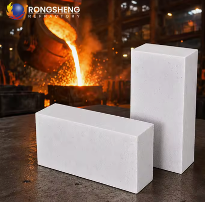 Premium Corundum Mullite Refractory Bricks For Hot Blast Stove Cement Kiln Glass Furnace And Petrochemical Unit