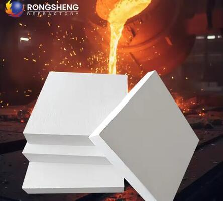 Forno Forno revestimento Alumínio silicato placa resistente ao calor 20mm 50mm 1260 1430 graus Inorgânica fibra cerâmica placas isolantes
