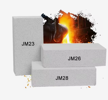 Rongsheng Jm23 Jm26 Jm28 Jm32 tijolos refractários de fogo 1800C